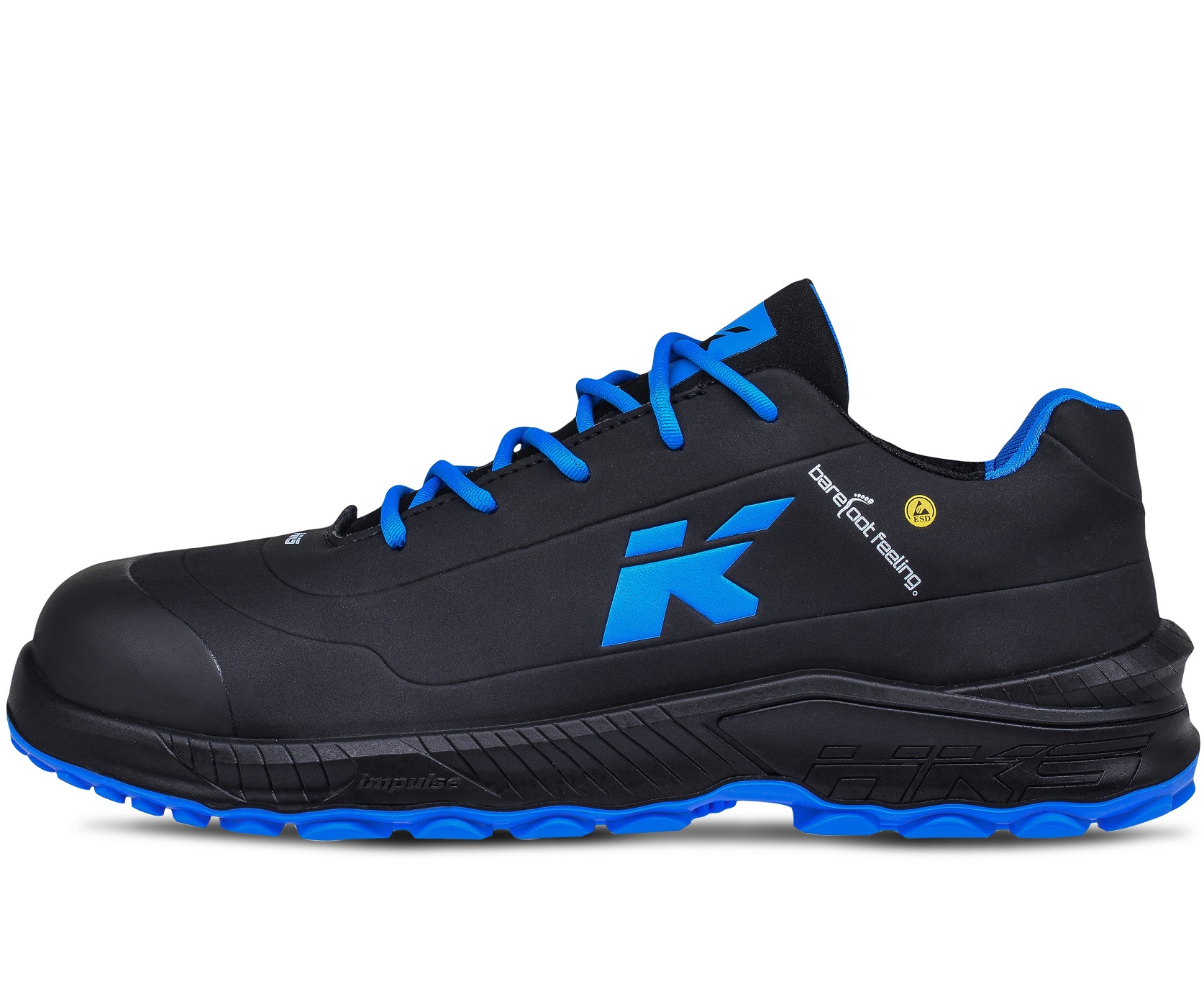 HKS BFS 10 low shoes S3 SRC ESD black-blue