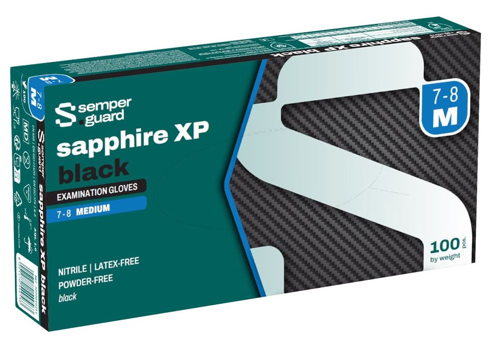 Semperguard 0448 Nitrile Style disposable gloves black