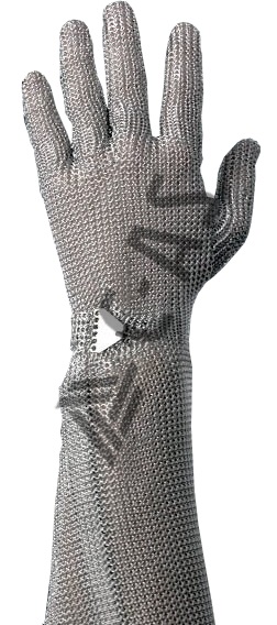 Schlachthausfreund Falcon stab protection glove with 19 cm gauntlet