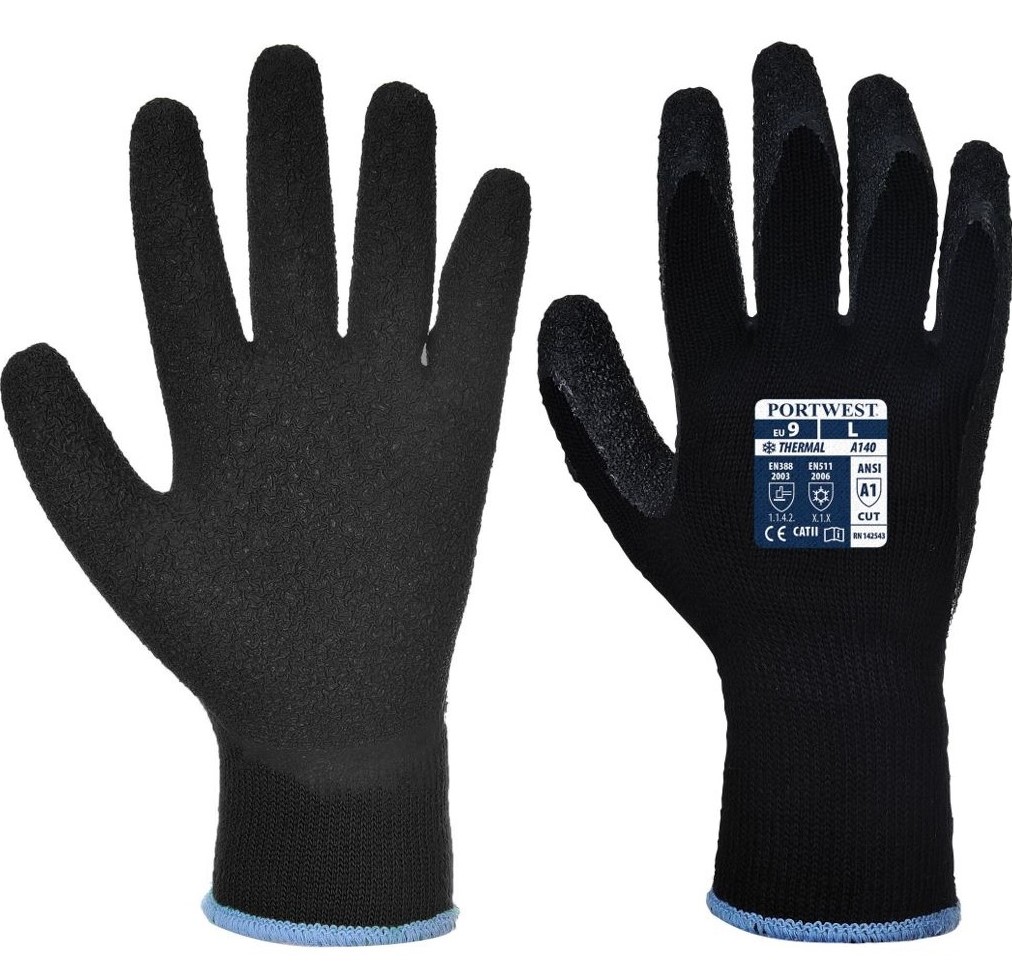 Portwest A140 Thermo Grip Glove - Latex