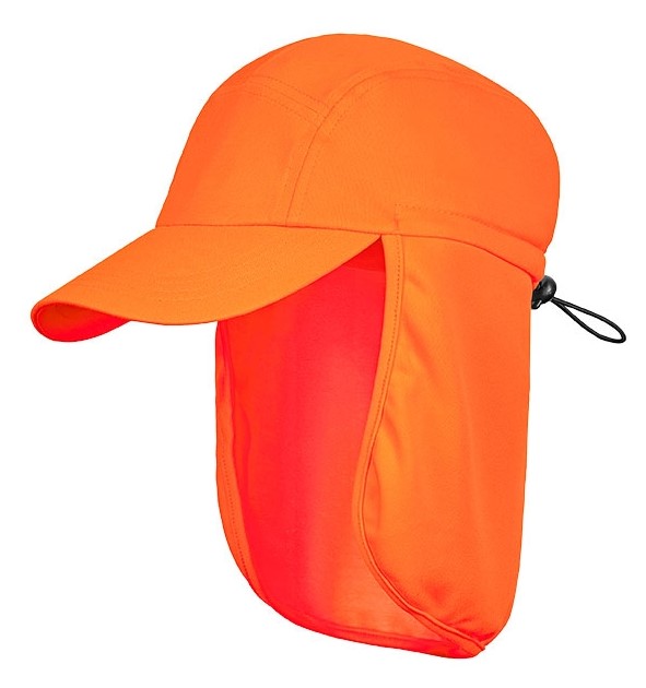 4 Protect high-visibility UV protection cap 50+ orange