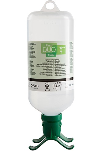Plum 4800 Eye wash DUO (0,9 % sodium chloride solution) 1000 ml