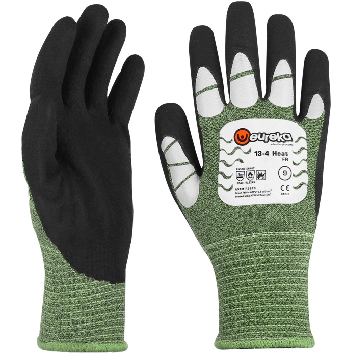 eureka 13-4HFR Heat FR cut protection gloves level E to