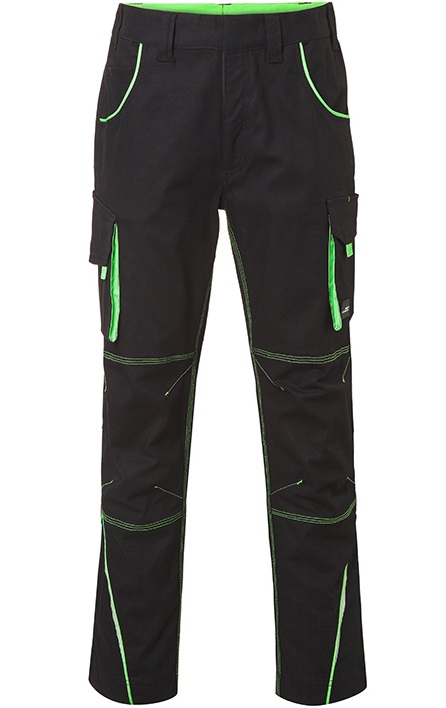 black-lime-green