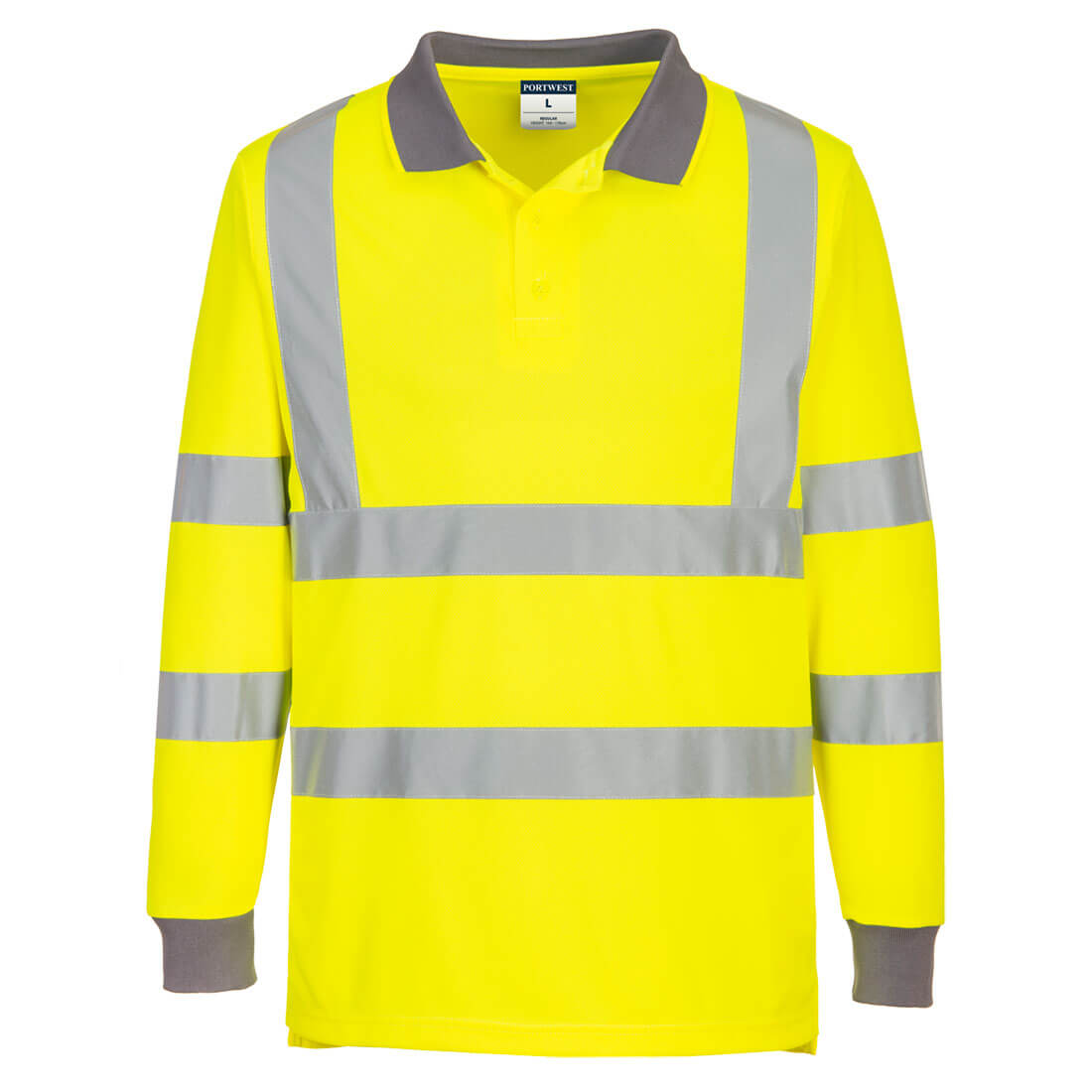 Portwest EC11- Eco Hi-Vis high visibility polo class 3