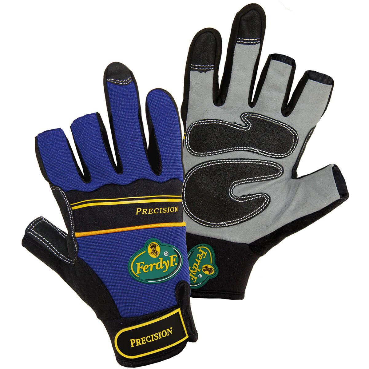 FerdyF. 1920 Precision synthetic leather mechanic gloves