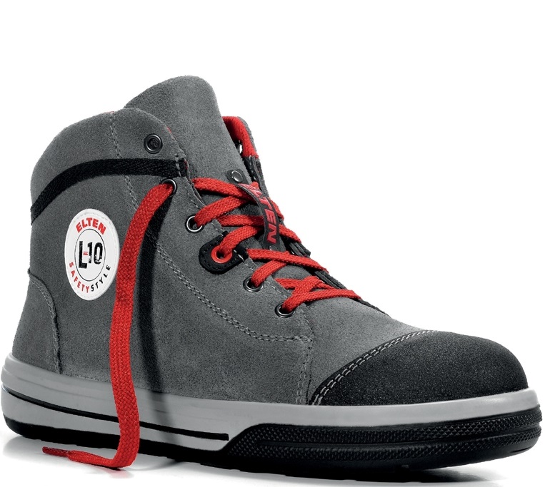 Elten Vintage Pirate Mid 762071 laced boot ESD S3 grey