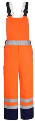 HB HI-VISION BASIC warning weather protection dungarees reflex 01158 5M006 000