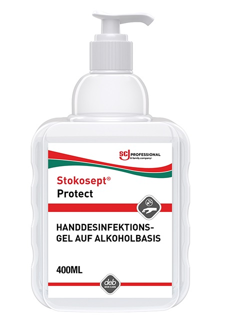Stokosept protect 99054931 400 ml pump bottle