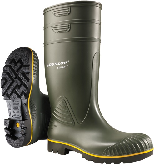 Dunlop Acifort Heavy Duty B440631 Boots O4 FO SRA green