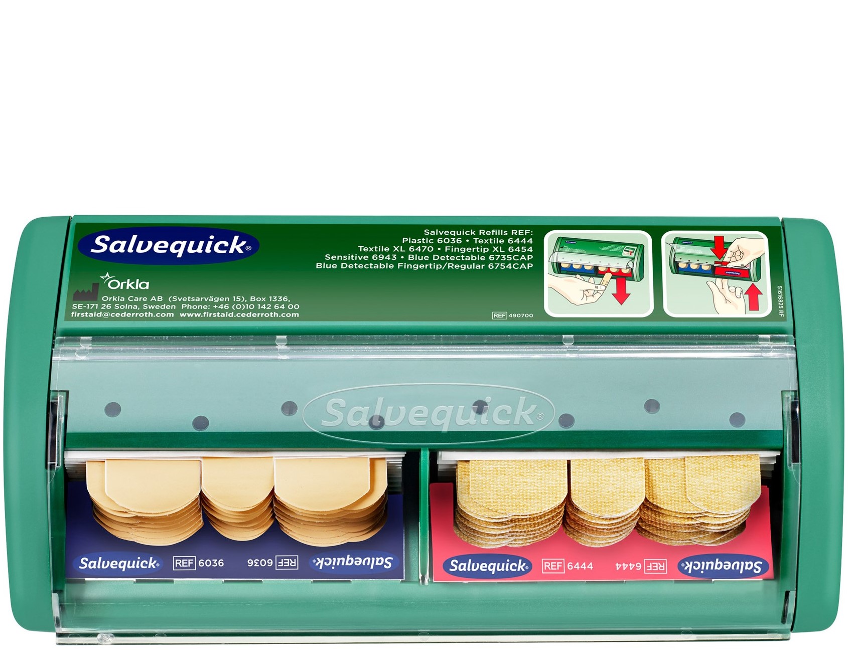 Salvequick 490700 Plaster dispenser filled