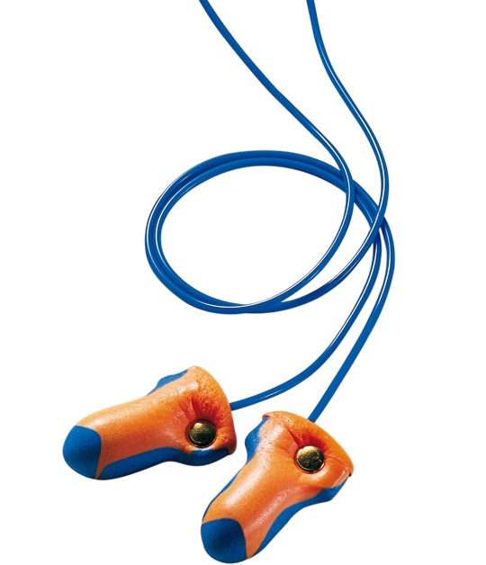Howard Leight Laser Trak earplugs detectable with tape