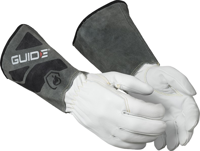 Guide 1270 cowhide grain/goatskin welding gloves