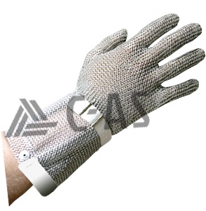 Schlachthausfreund Protec stab protection glove with 8 cm gauntlet