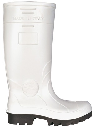 COFRA PU safety boots LECCE S4 CI SRC white against animal fats