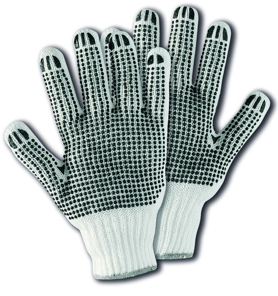 4Safe H110 Coarse knitted gloves white