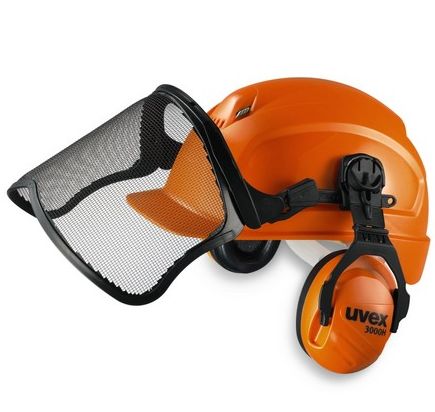 uvex 9774237 pheos lumberjack set orange