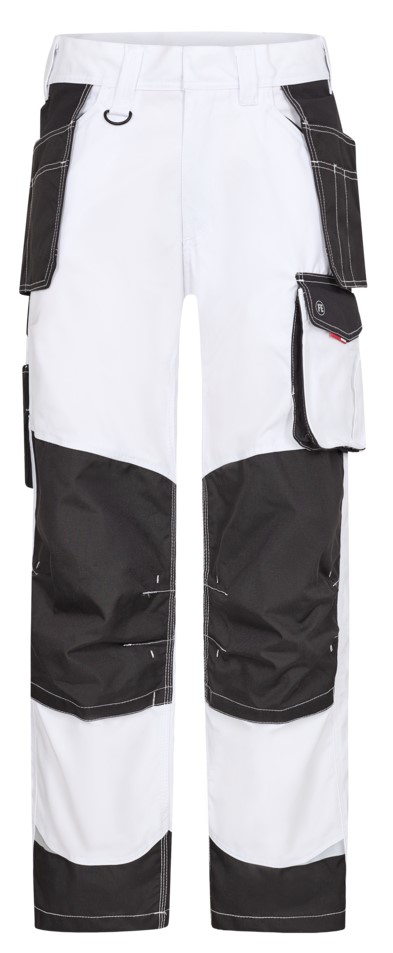 weiß-anthrazit grau