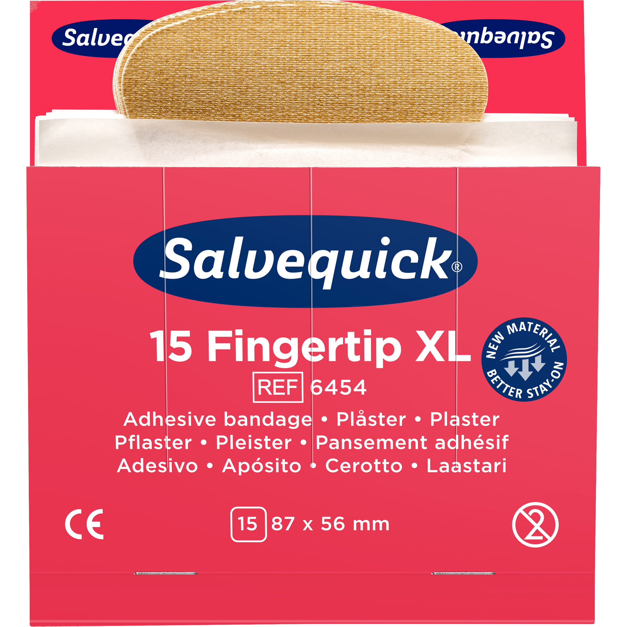 Salvequick 6454 fingertip plaster