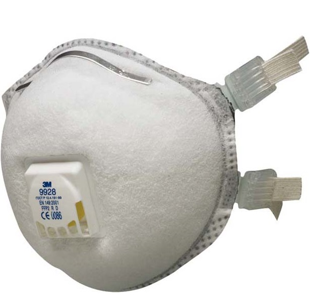3M Special mask 9928 FFP2 R D with exhalation valve