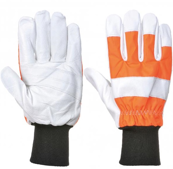 Portwest A290 Chainsaw glove full grain leather