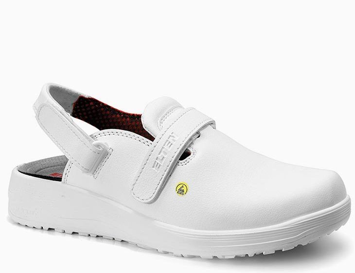 Elten Elten Mia white 74440 ladies clogs ESD SB