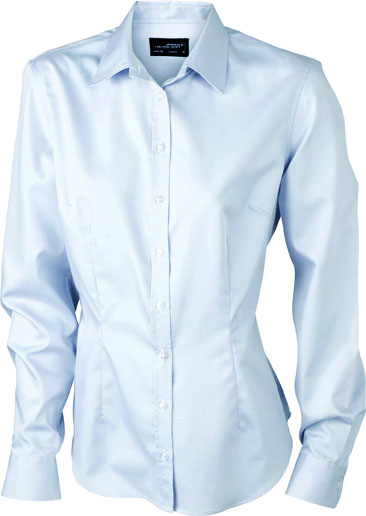 James & Nicholson JN615 Ladies Business Blouse long sleeve in 4 colours