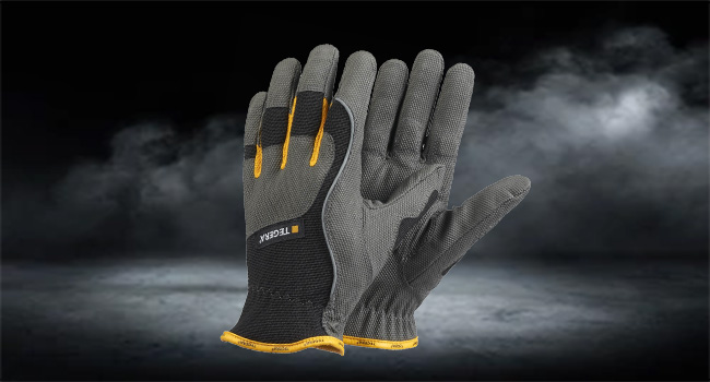 Synthetic leather gloves