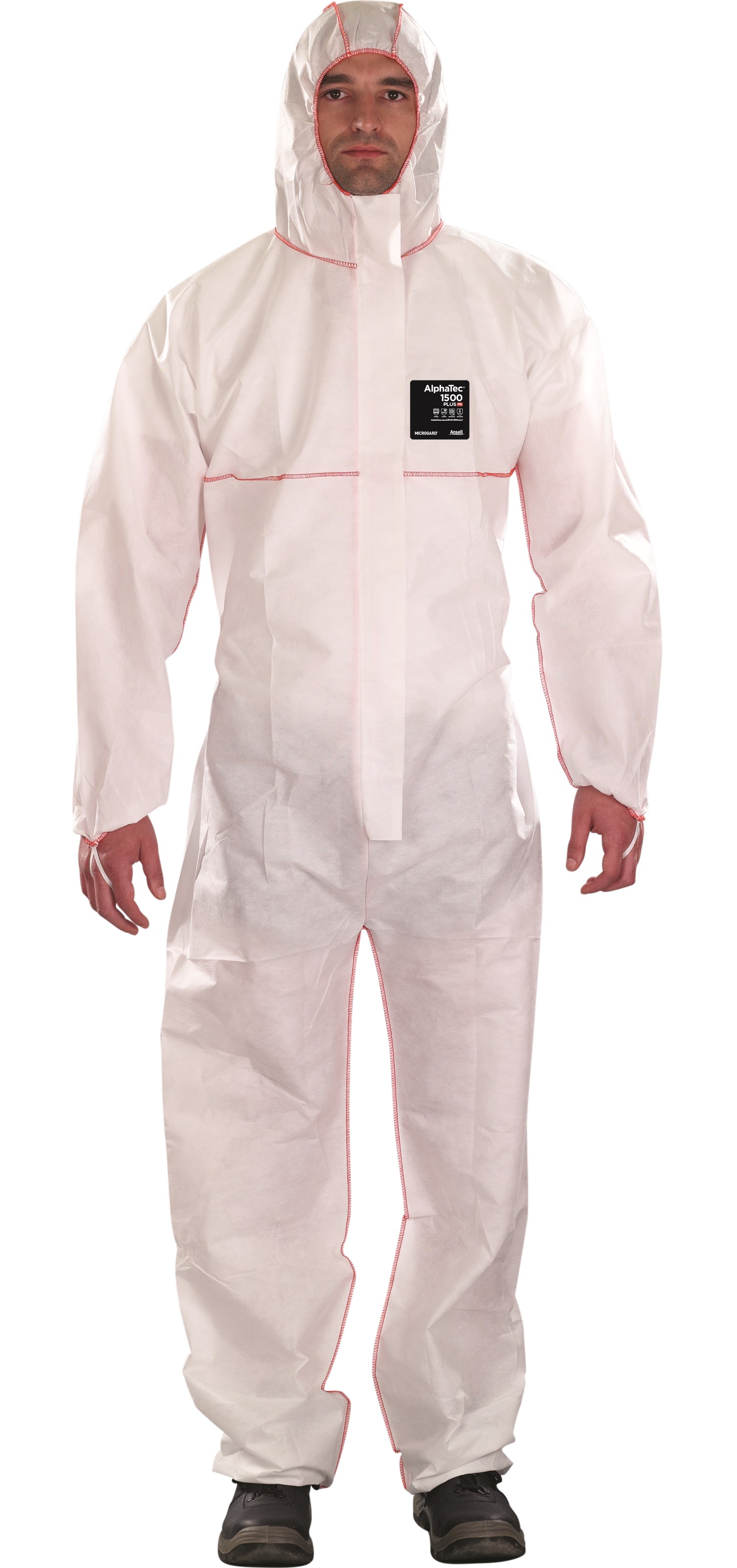 Microgard / AlphaTec 1500 Plus FR flame retardant overall model 111 white