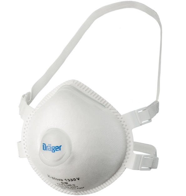 Dräger X-plore 1330 FFP3 NR D V fine dust mask M/L 3951217