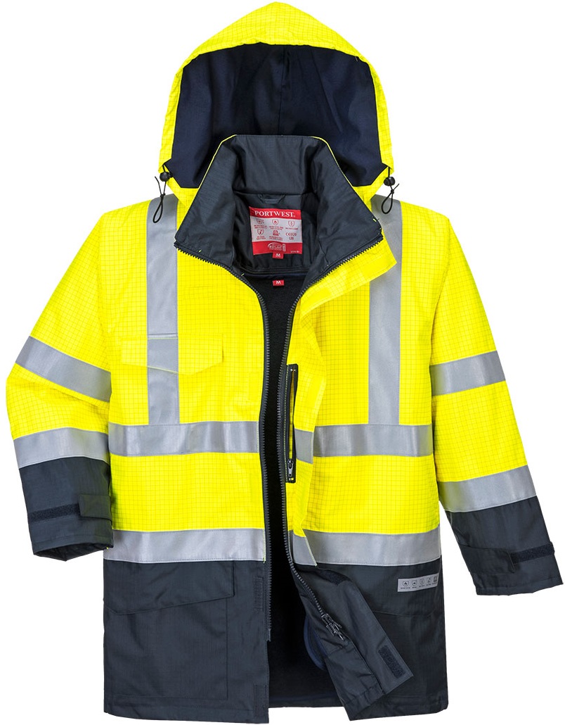 Portwest Bizflame Rain S779 Multinorm warning rain jacket
