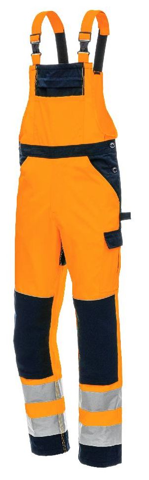 Nitras Motion Tex VIZ 7572 high-visibility dungarees