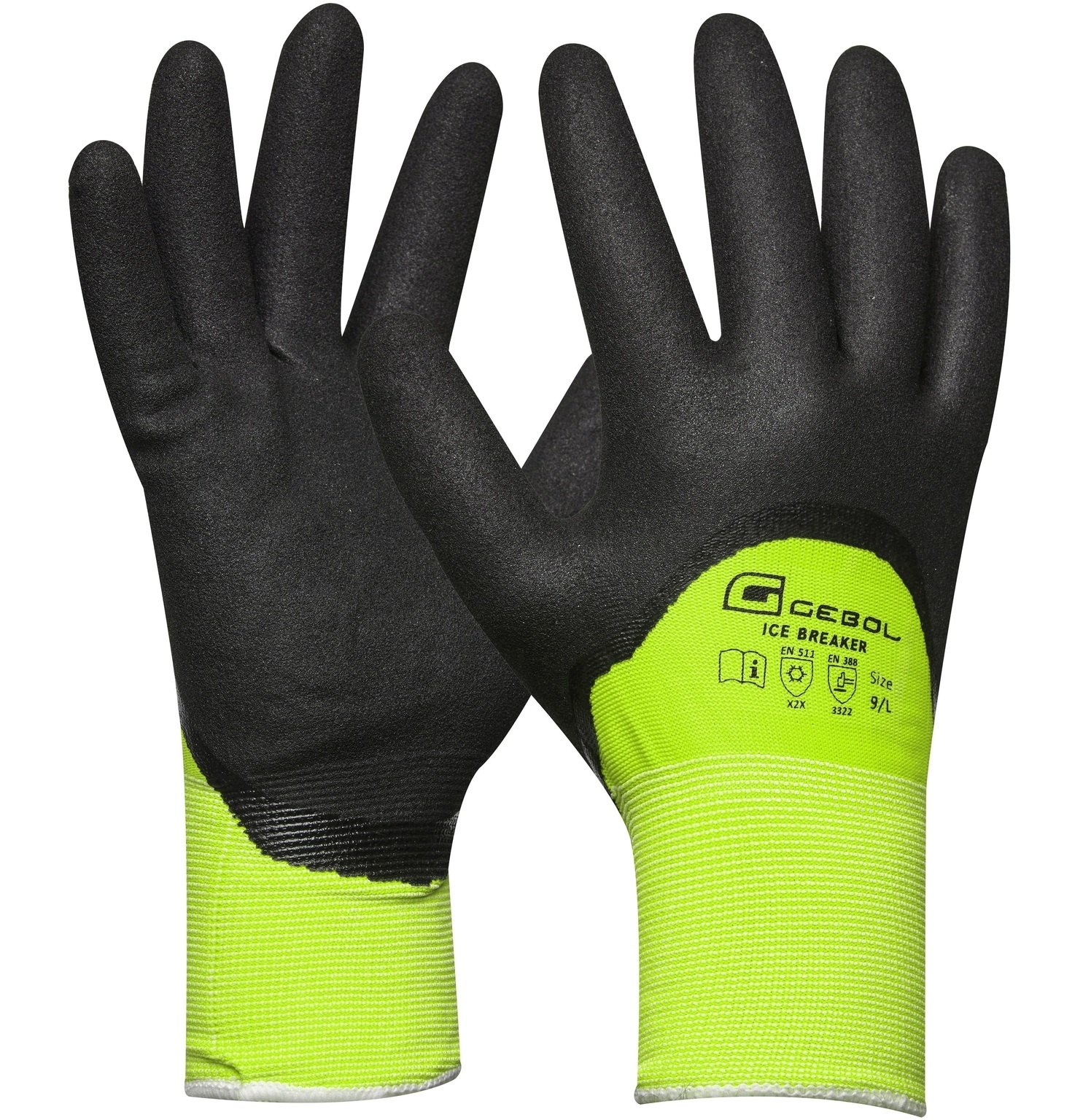 Gebol Ice Breaker cut resistant gloves with nitrile coating