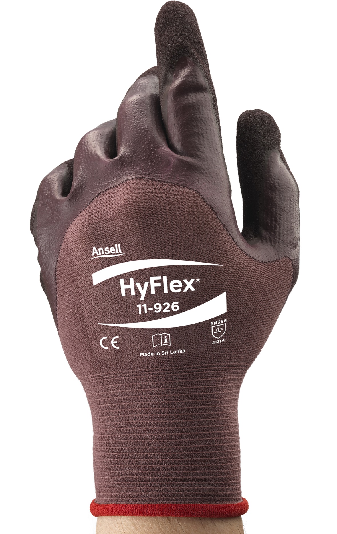 Ansell HyFlex 11-926 protective gloves with nitrile coating