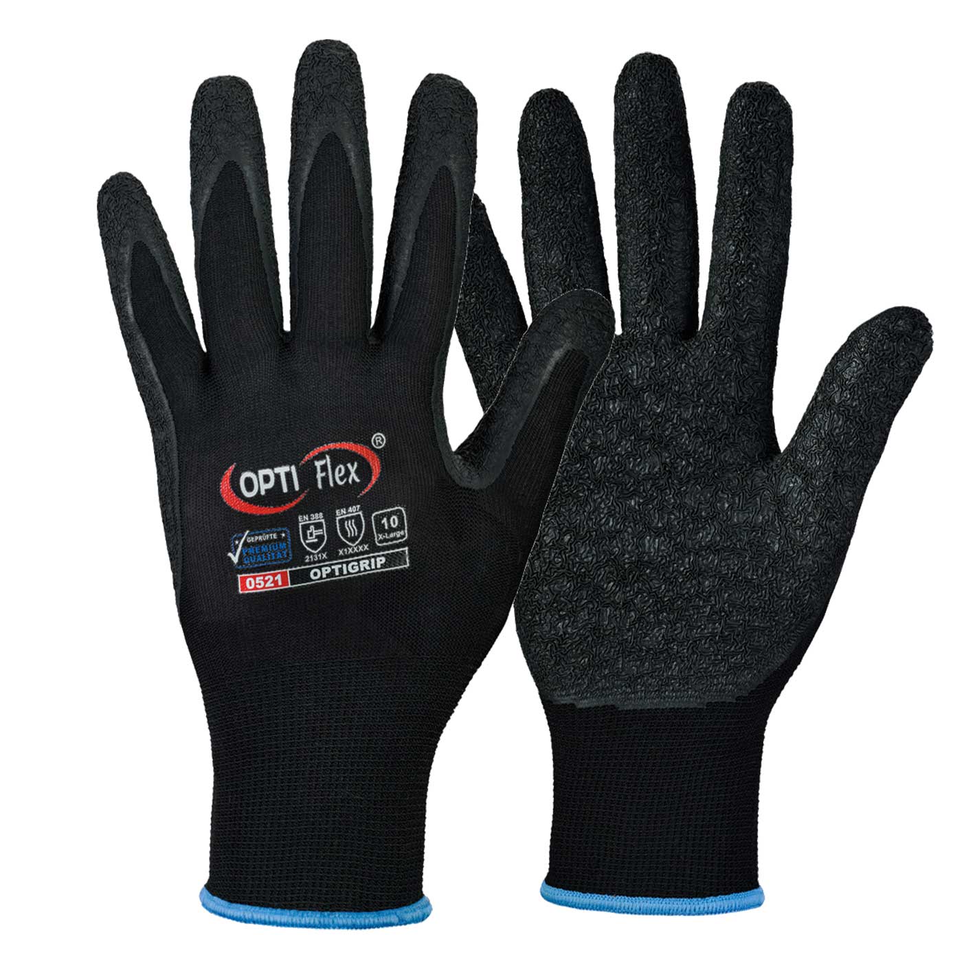 OPTI Flex OPTIGRIP 0521 Latex heat protection gloves