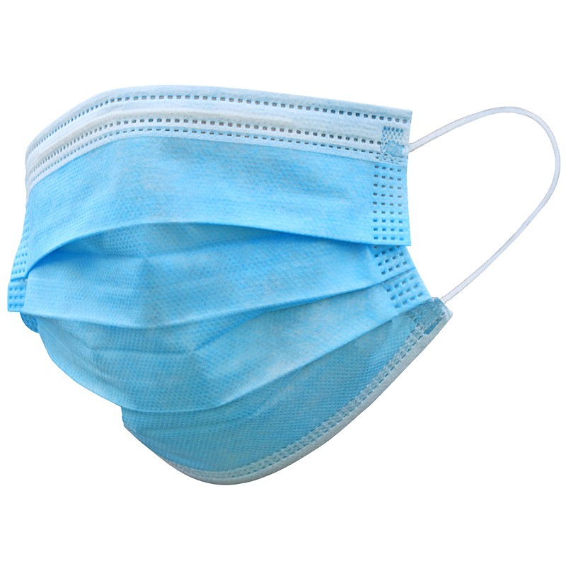 Pro-Fit 150131 Face mask 3-ply blue