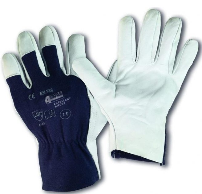 4Safe HWGBF Nappa leather protective gloves