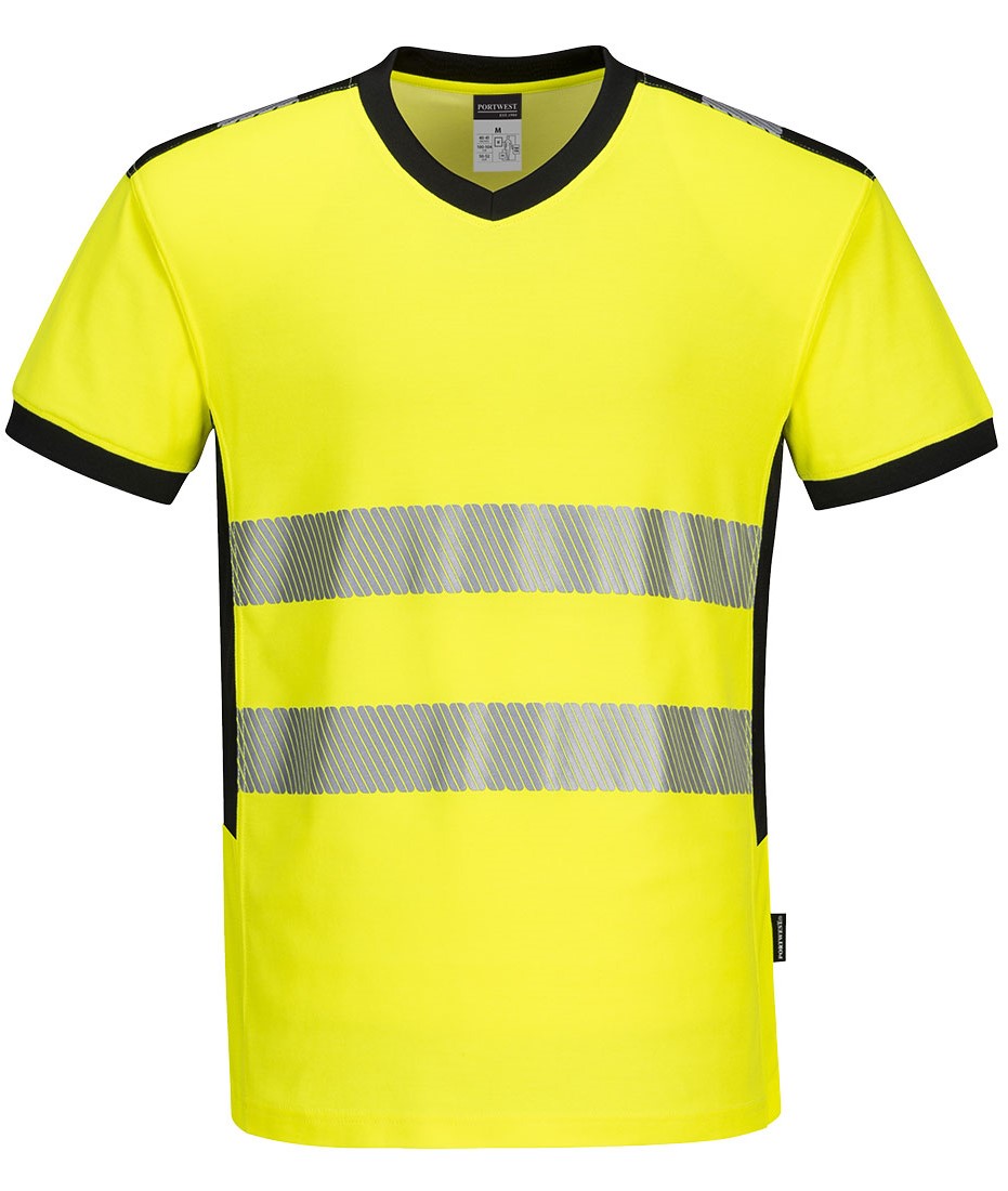 Portwest PW310 PW3 V-neck high visibility T-shirt