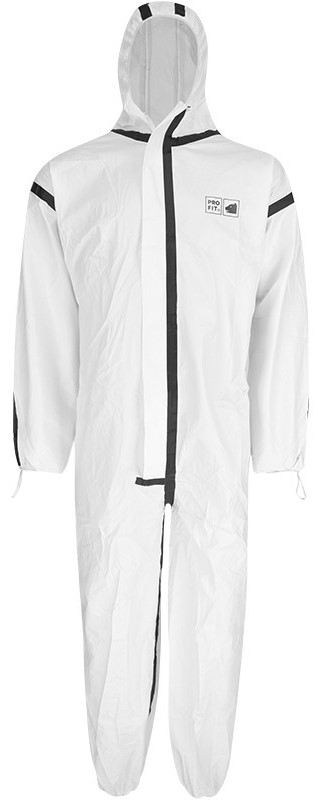 Pro-Fit 1440 protective overall polar bear plus cat. lll type 4B, 5B, 6B white