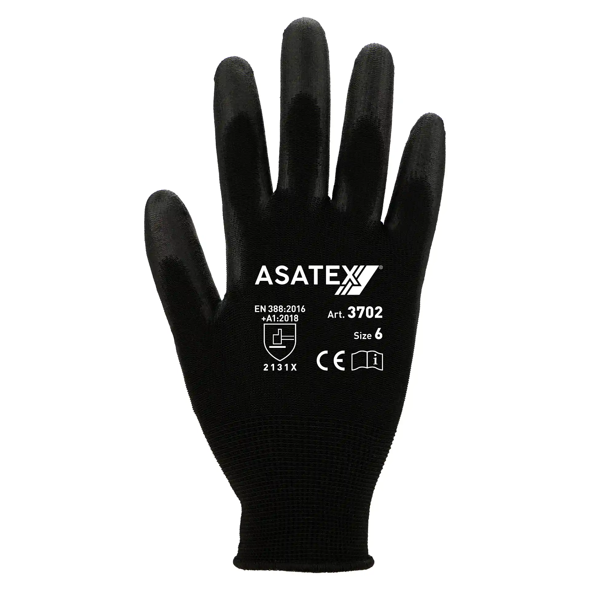 3702 Protective gloves with PU coating