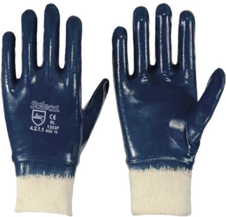 Soleco Knitted gloves with nitrile coating 101353