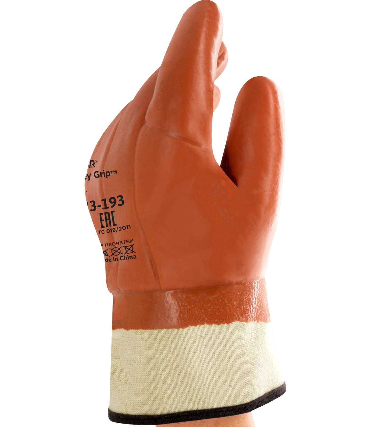 Ansell Winter Monkey Grip 23-193 Cold protection gloves with PVC coating