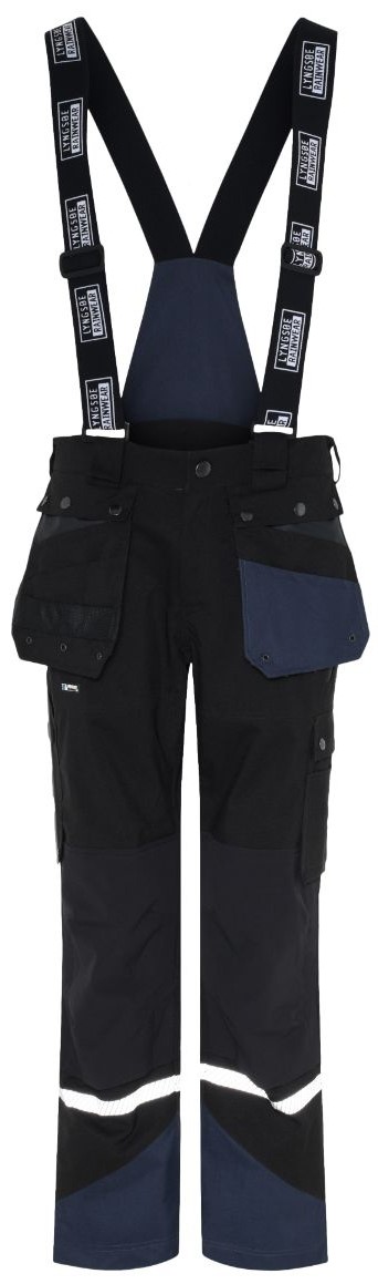 Lyngsøe 4WS-4083 stretch breathable rain bib pants