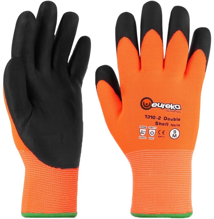 eureka 1310-2DSN Double Shell Nitrile Nitrile cold protection gloves