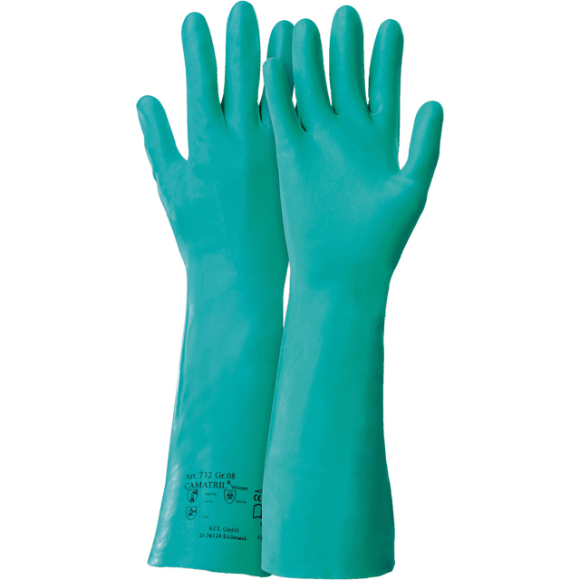 KCL Camatril 732 Nitrile chemical protective gloves