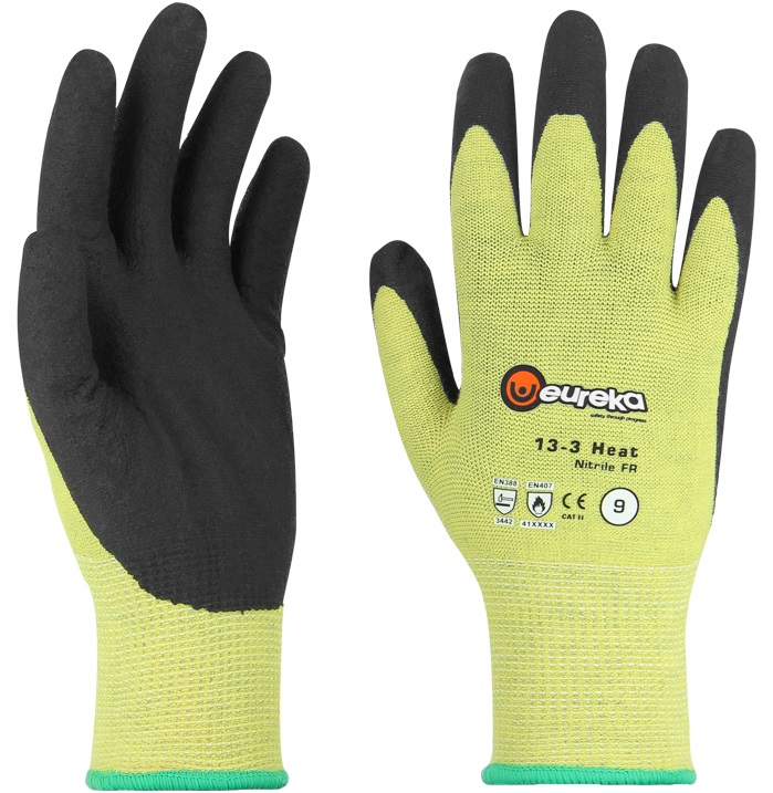 eureka 13-3 Heat NFR cut resistant gloves Level C to 100˚C
