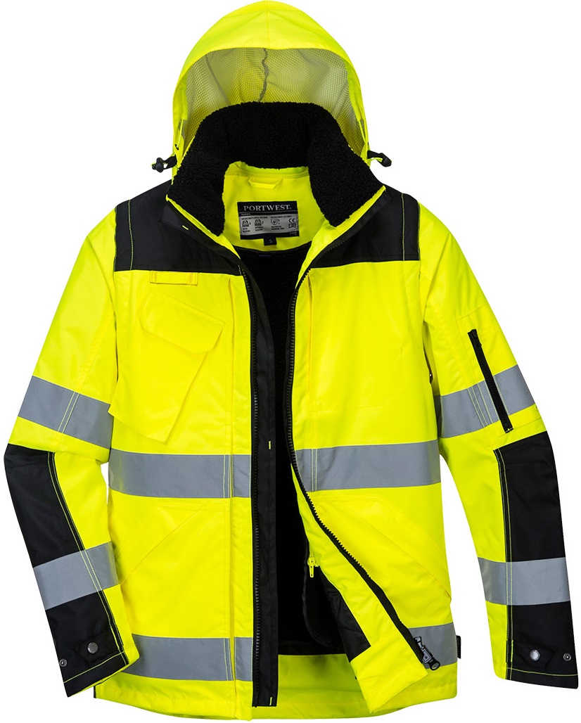 Portwest C469 Hi-Vis Pro 3-in-1 warning jacket
